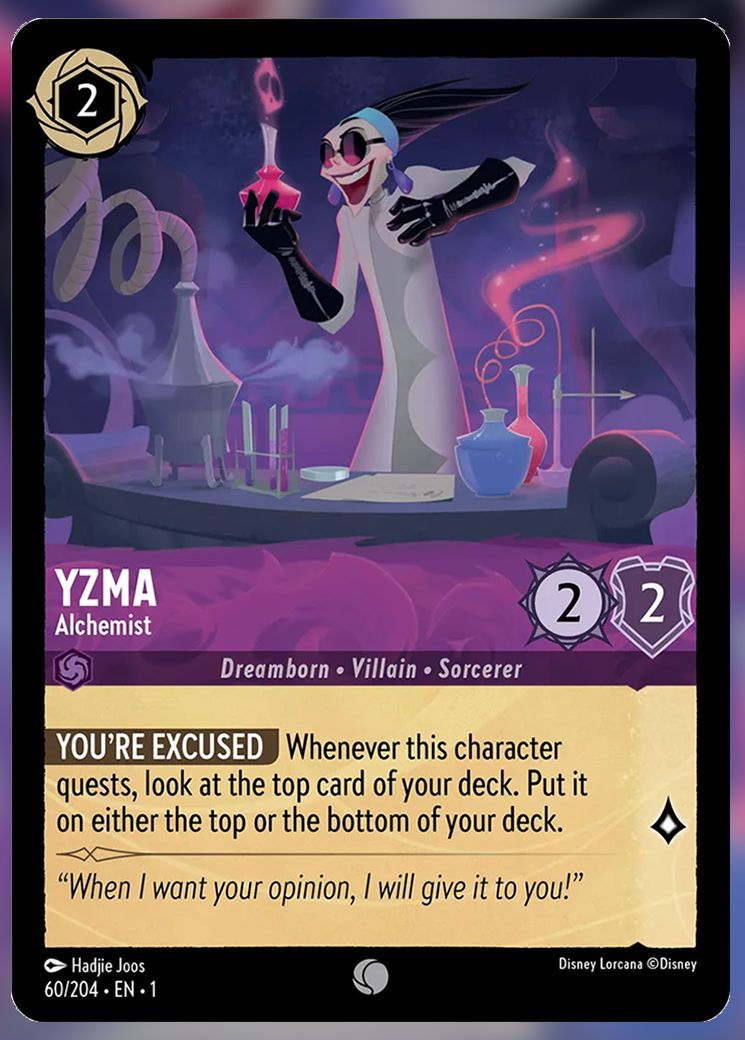 Yzma, Alchemist