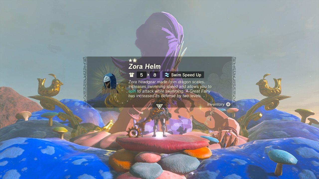 zora helm armor upgrade guide tears of the kingdom how to upgrade armor totk-1