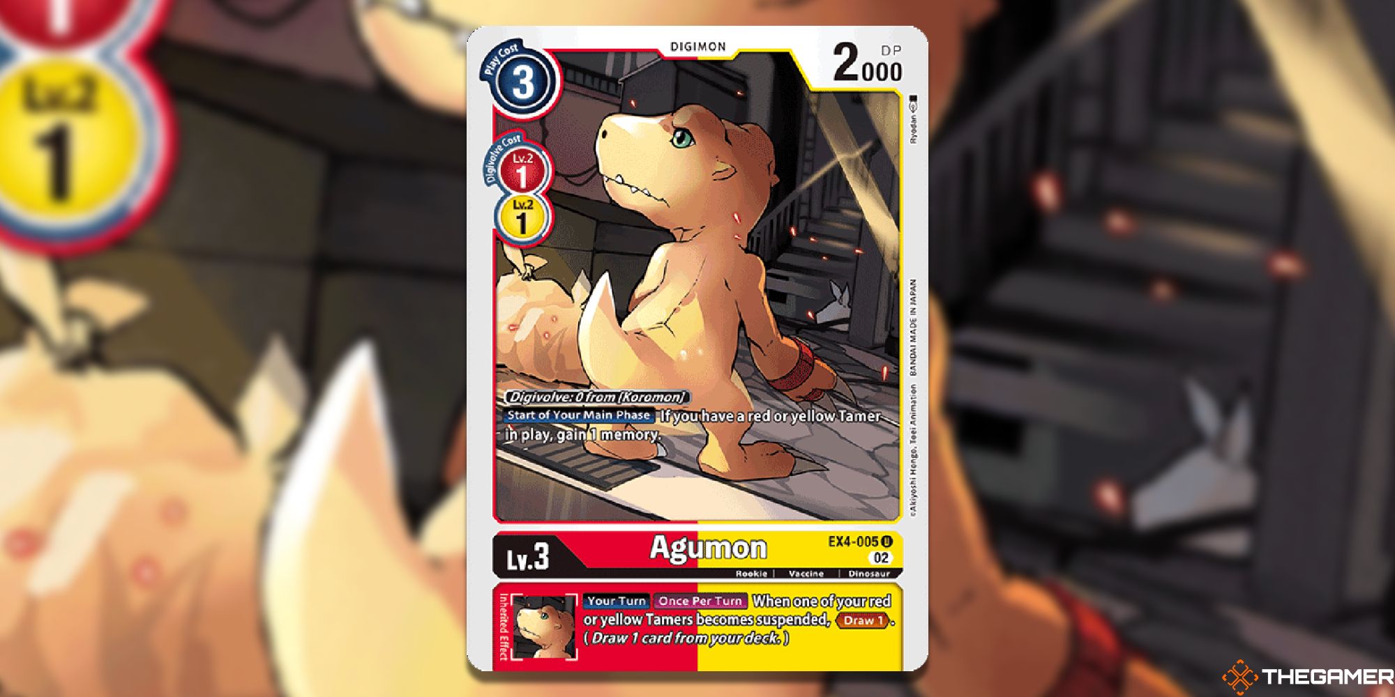 agumon digimon card game ex4