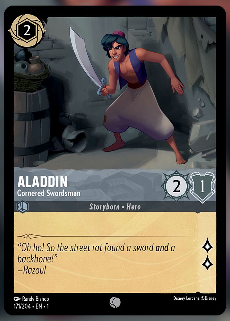 Aladdin, Cornered Swordsman