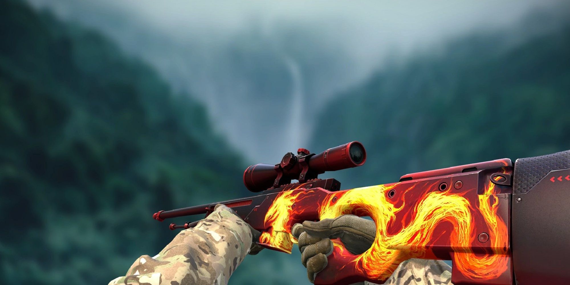 An image of AWP Wildfire in CSGO