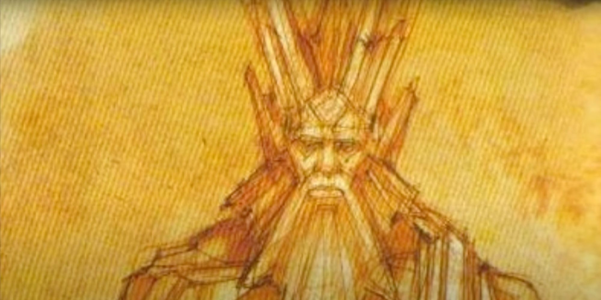 A Parchment Etching of Anu from Diablo