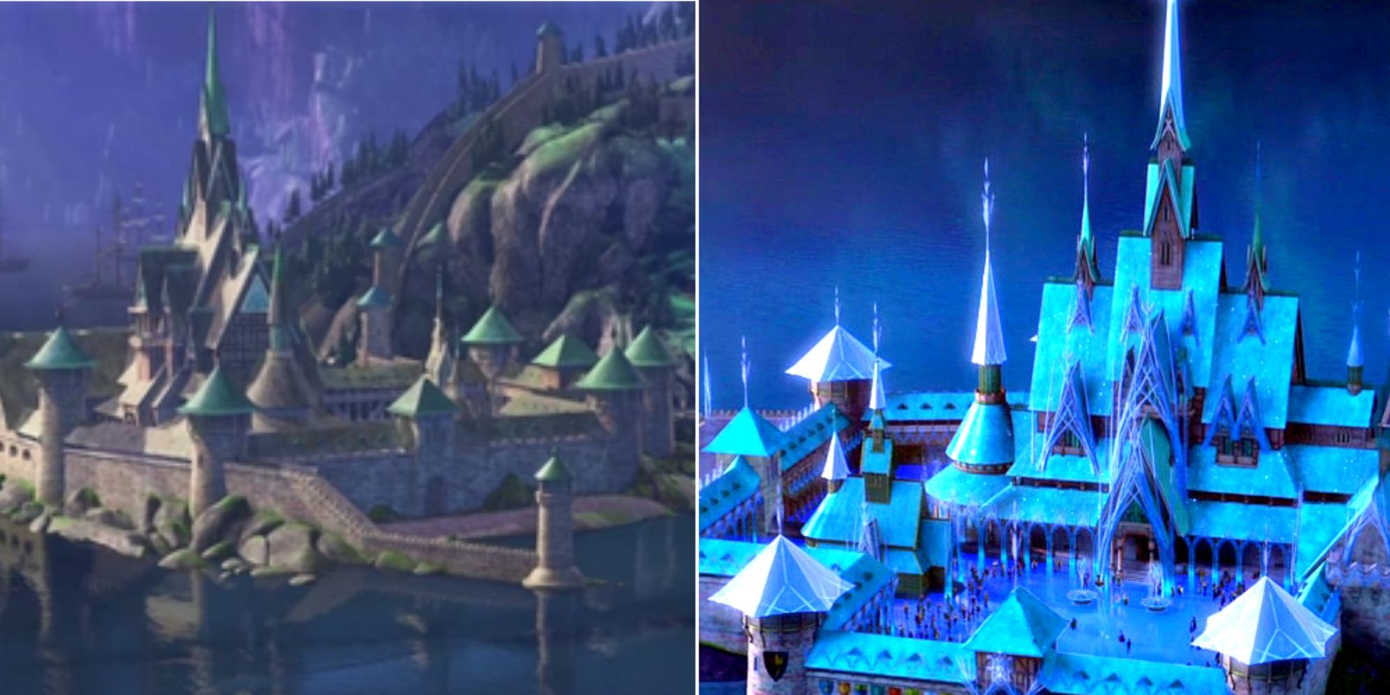 Arendelle Castle From The Frozen Movies