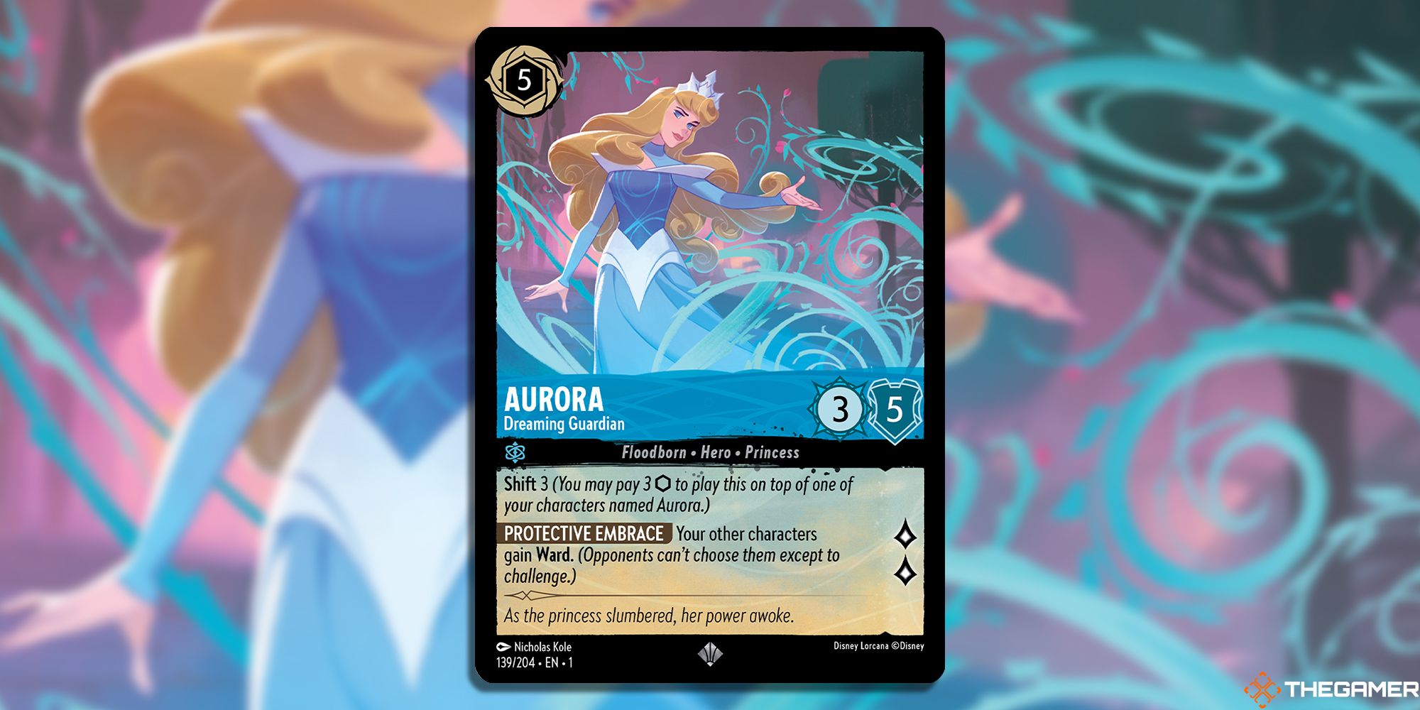 Aurora, Dreaming Guardian card