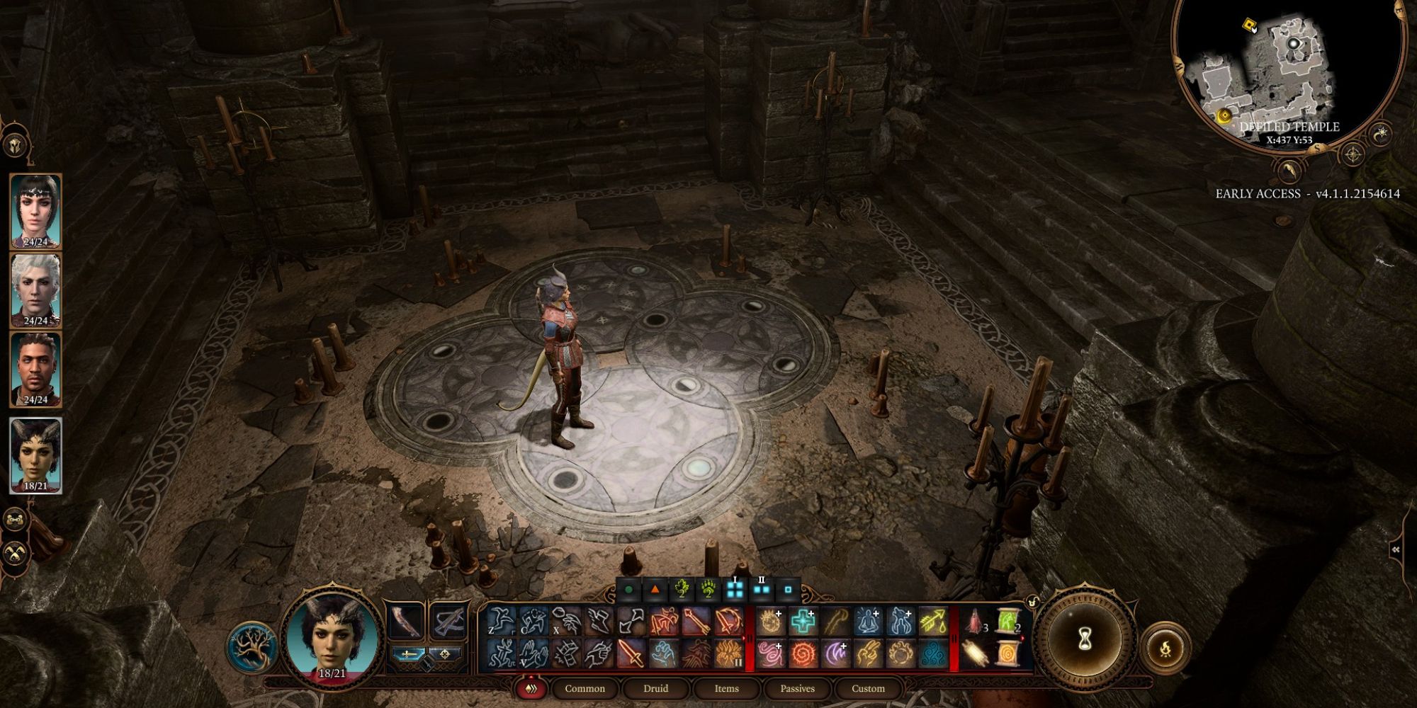 baldurs gate 3 defiled temple early access