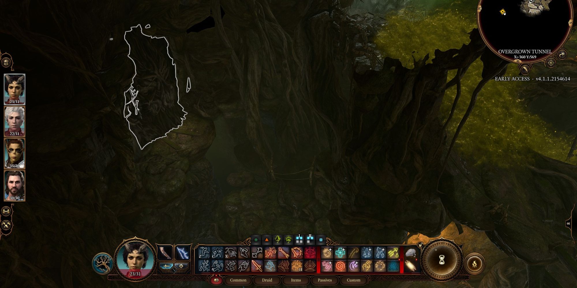 baldurs gate 3 secret door in ancient abode
