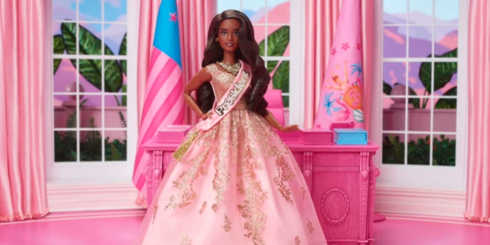 Barbie The Movie Doll In Her President Outfit