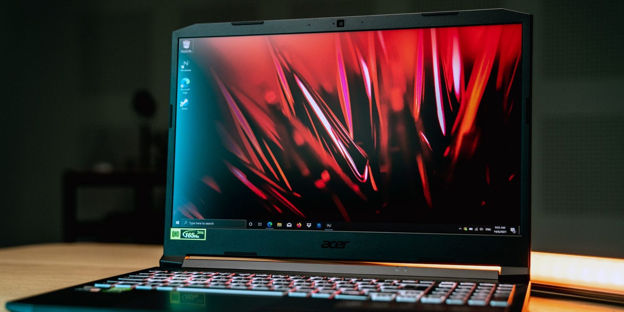 An Acer Nitro 5 Laptop