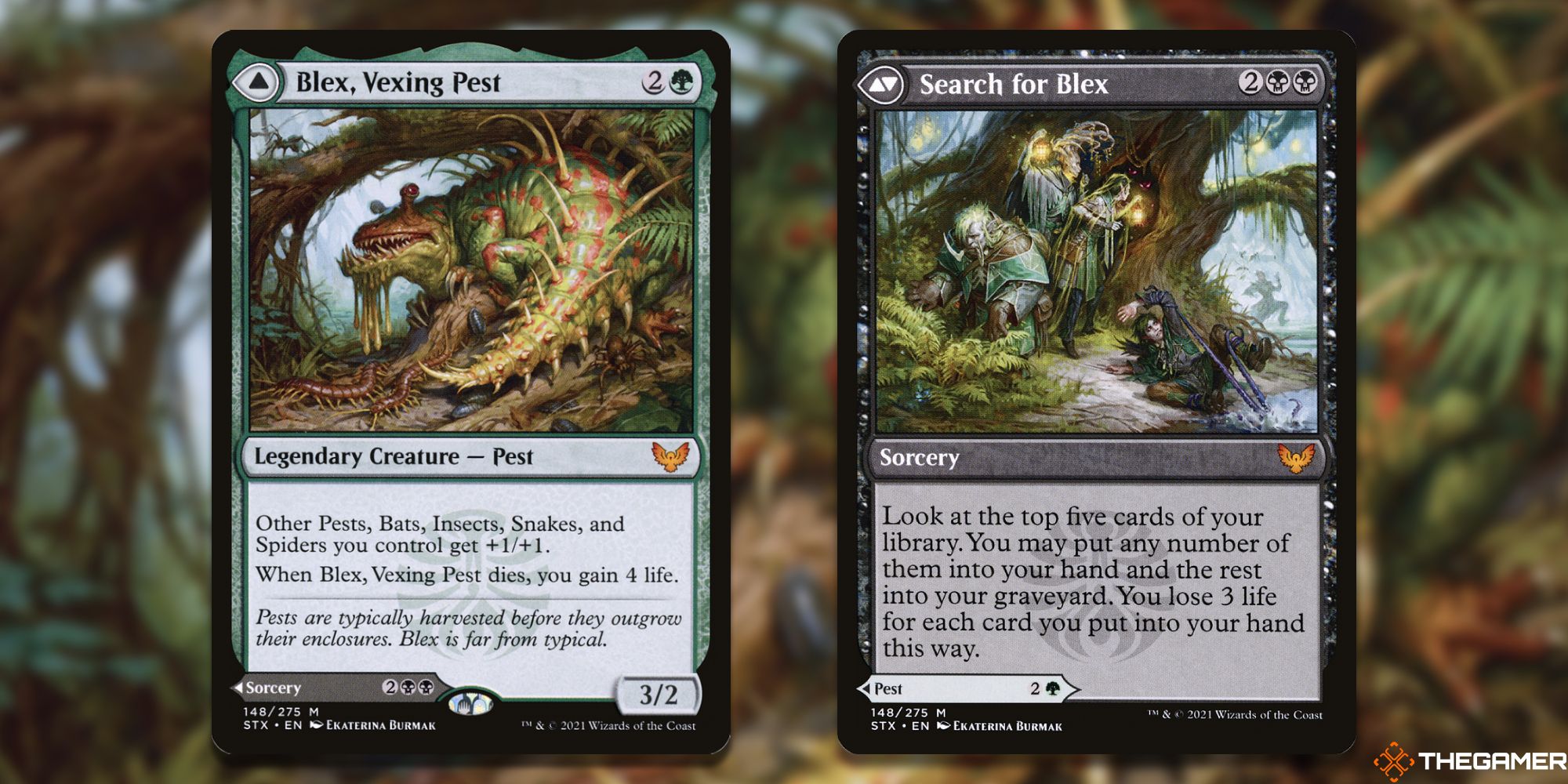MTG: Blex, Vexing Pest/Search for Blex card
