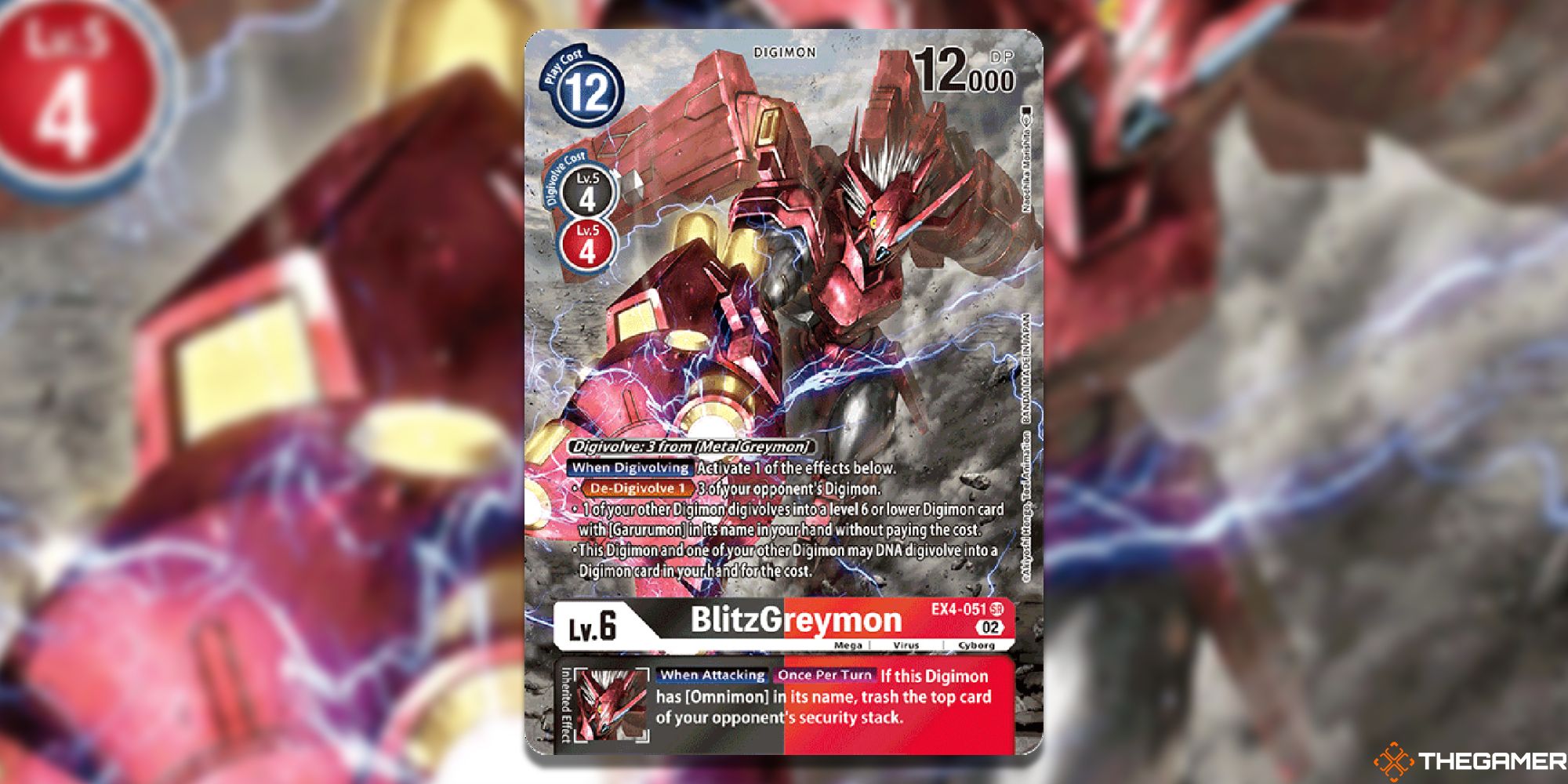 blitzgreymon alternate art digimon card game alternative being