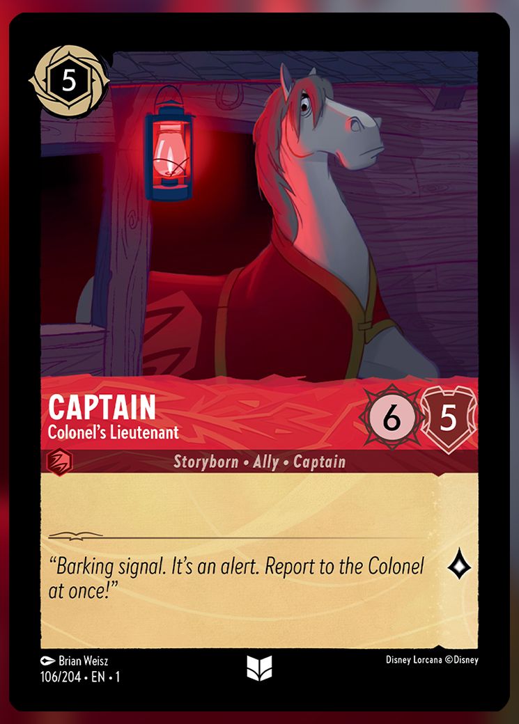 Captain, Colonel's Lieutenant