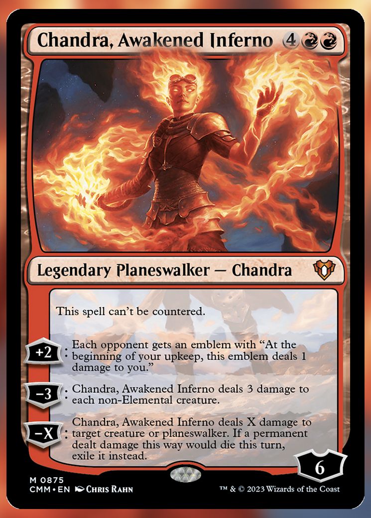Chandra, Awakened Inferno