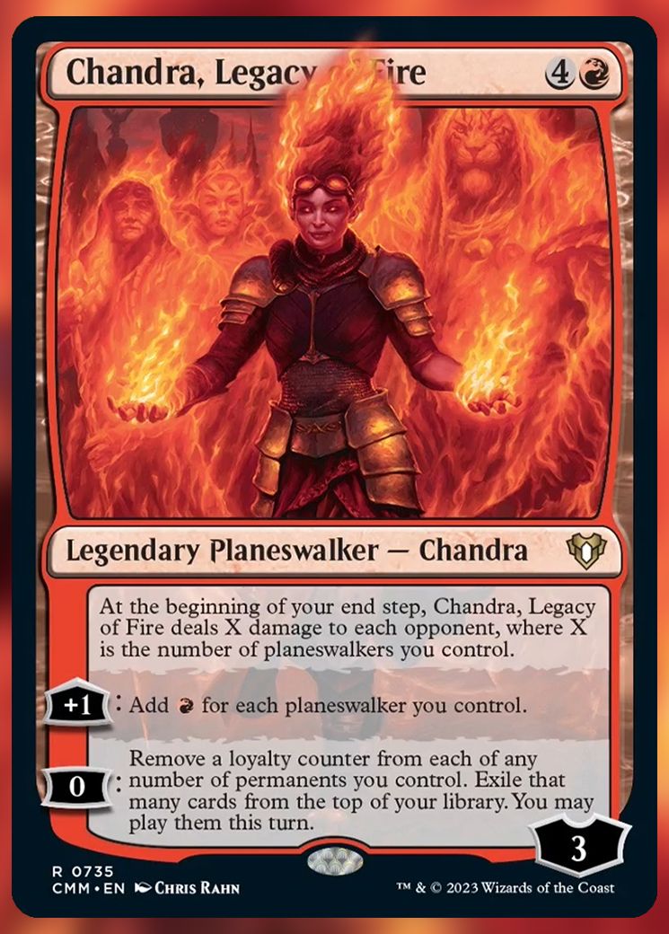 Chandra, Legacy of Fire