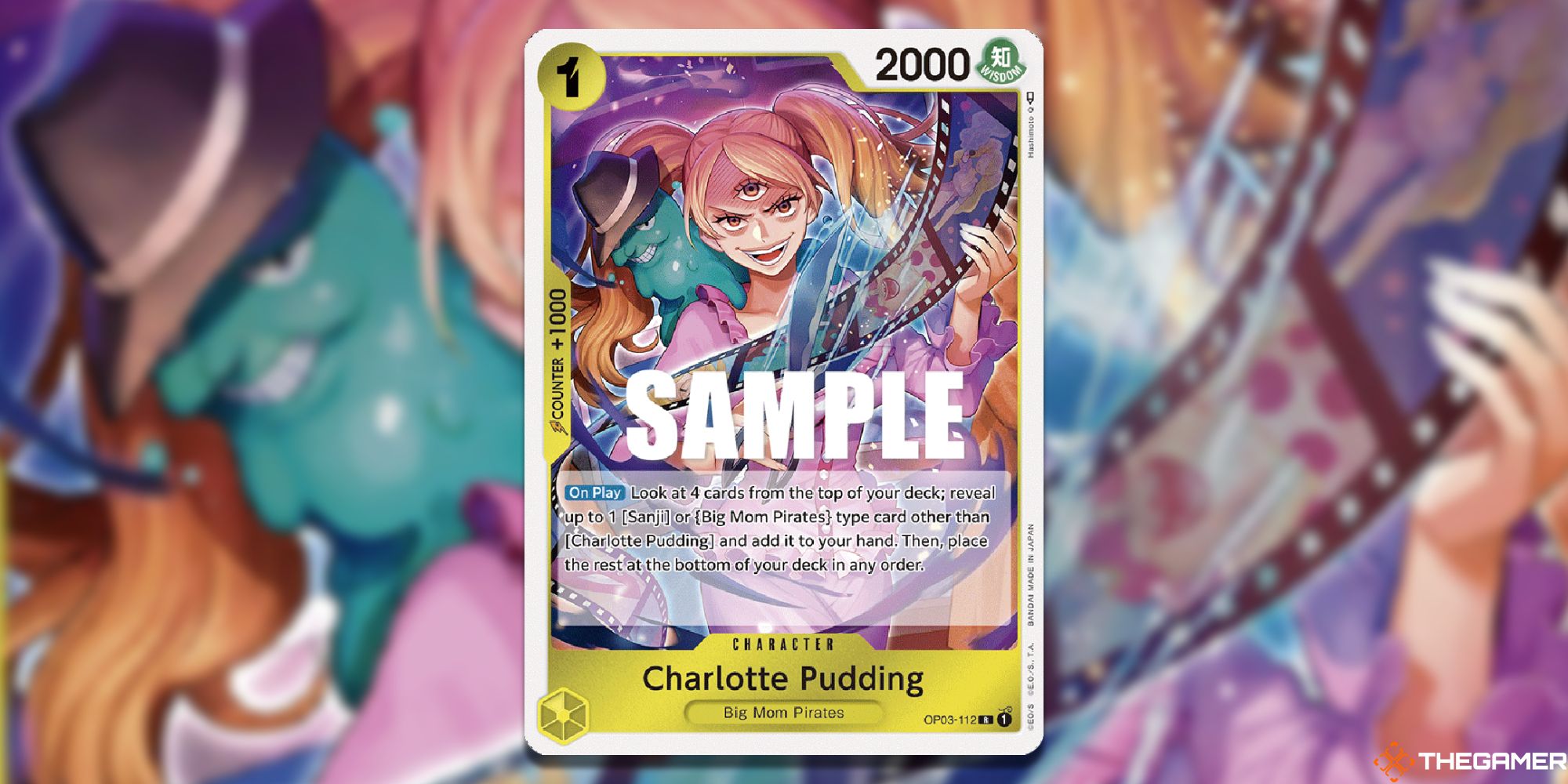 charlotte pudding one piece card game op3