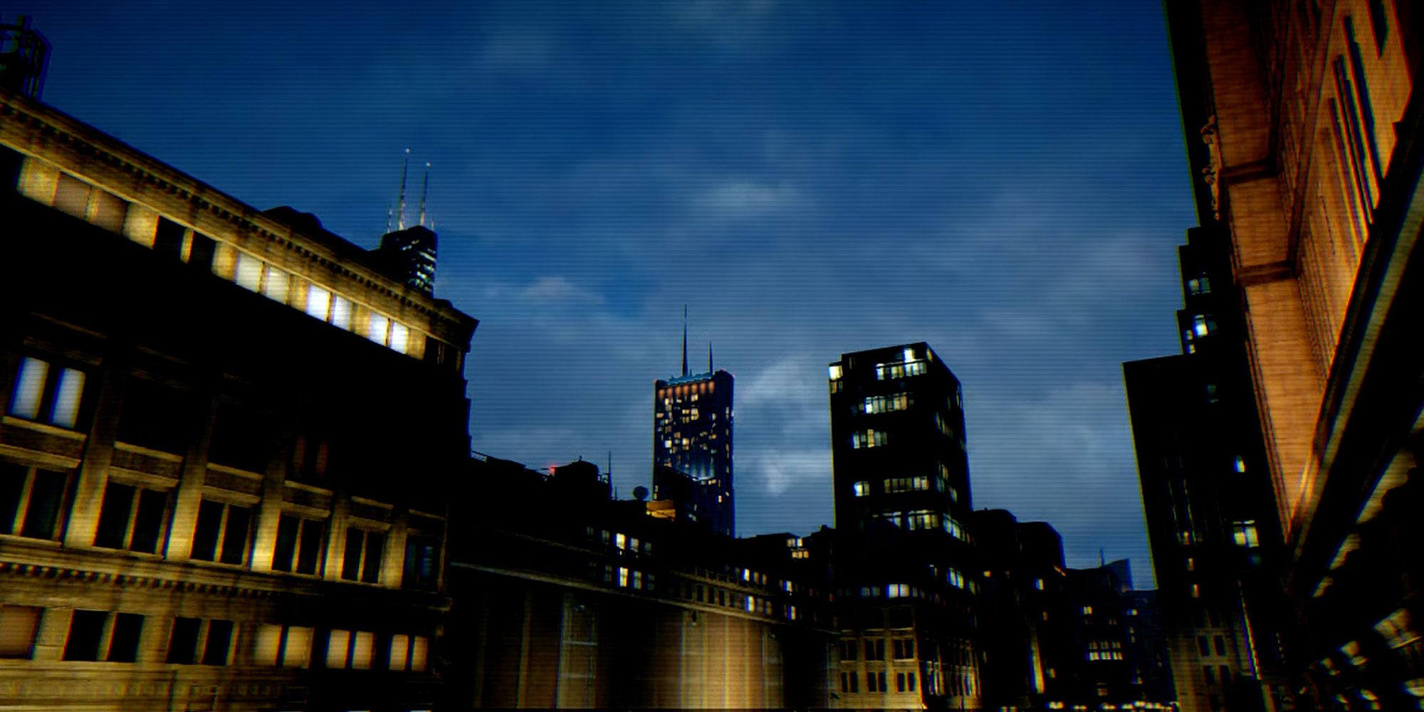 Watch Dogs For PS4: Chicago Skyline At Night