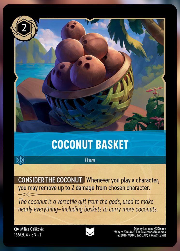Coconut Basket