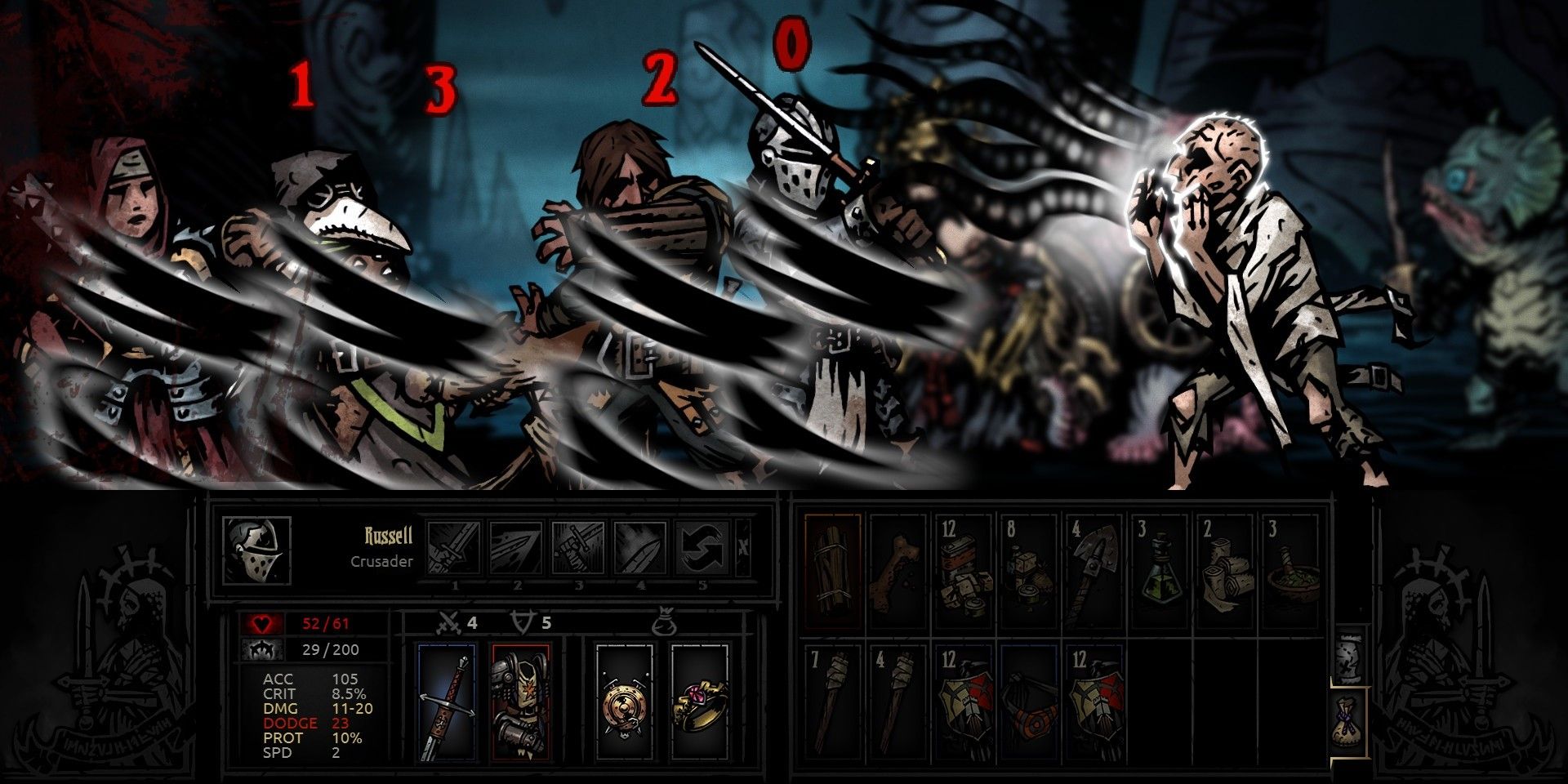The enemy uses a psychic attack to hit everyone in your team