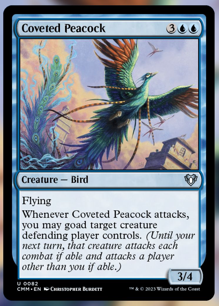 Coveted Peacock