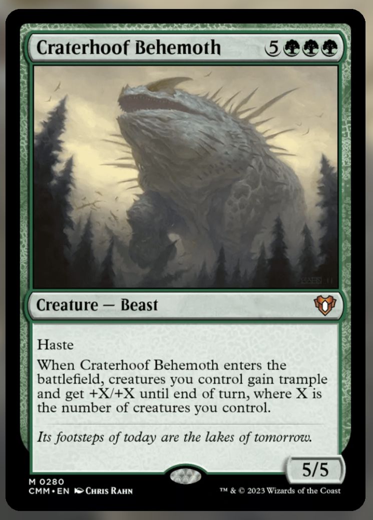 Craterhoof Behemoth