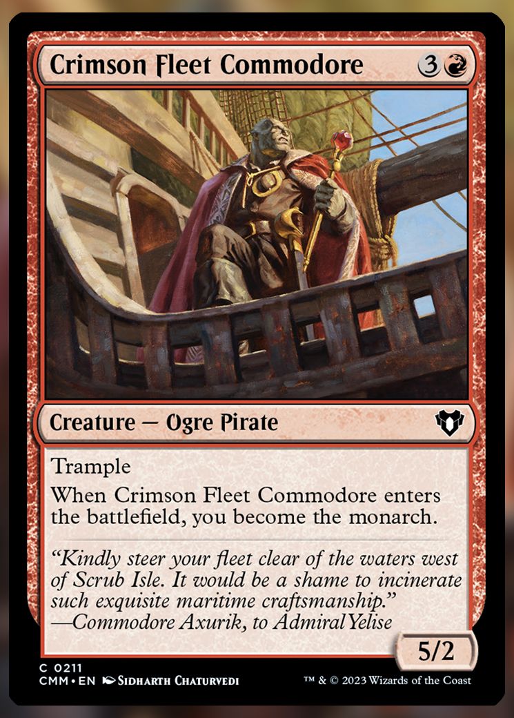 Crimson Fleet Commodore