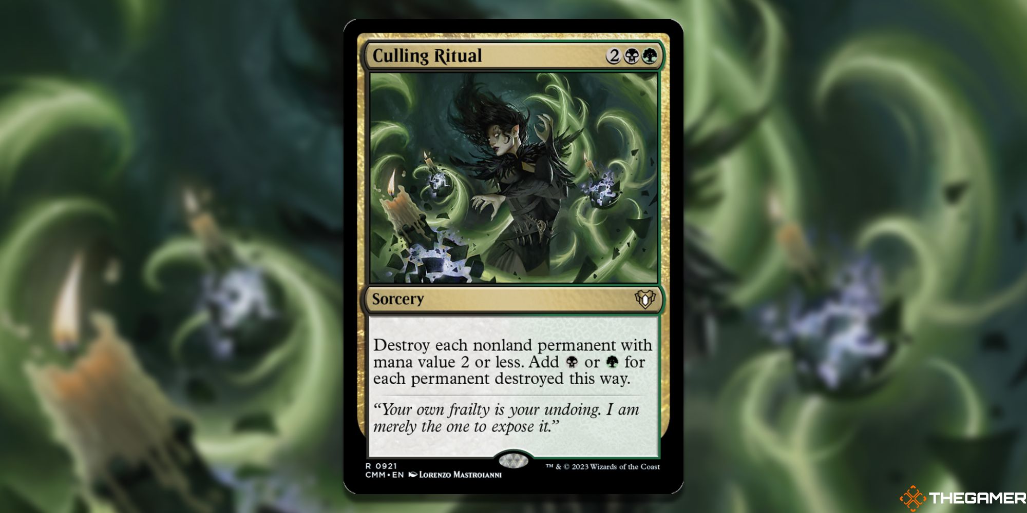 MTG: Culling Ritual card
