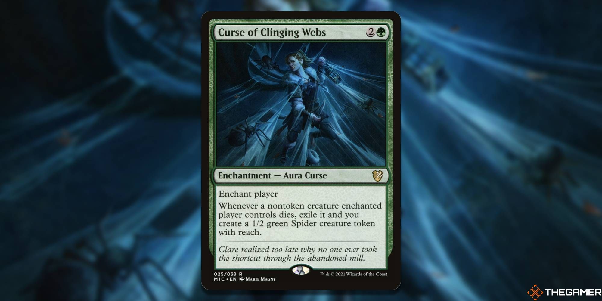Curse of Clinging Webs by Marie Magny