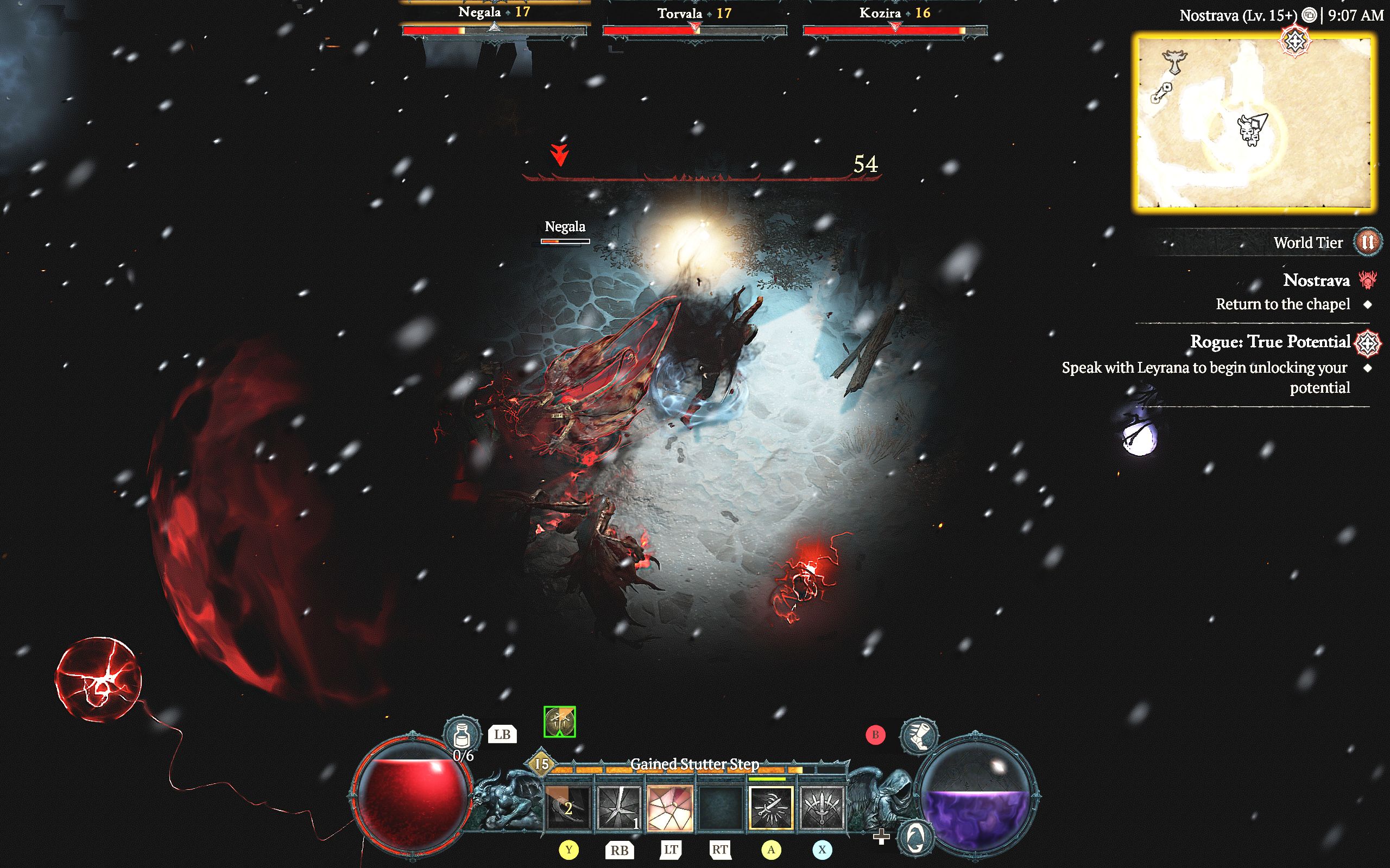 Diablo 4: Charge attack