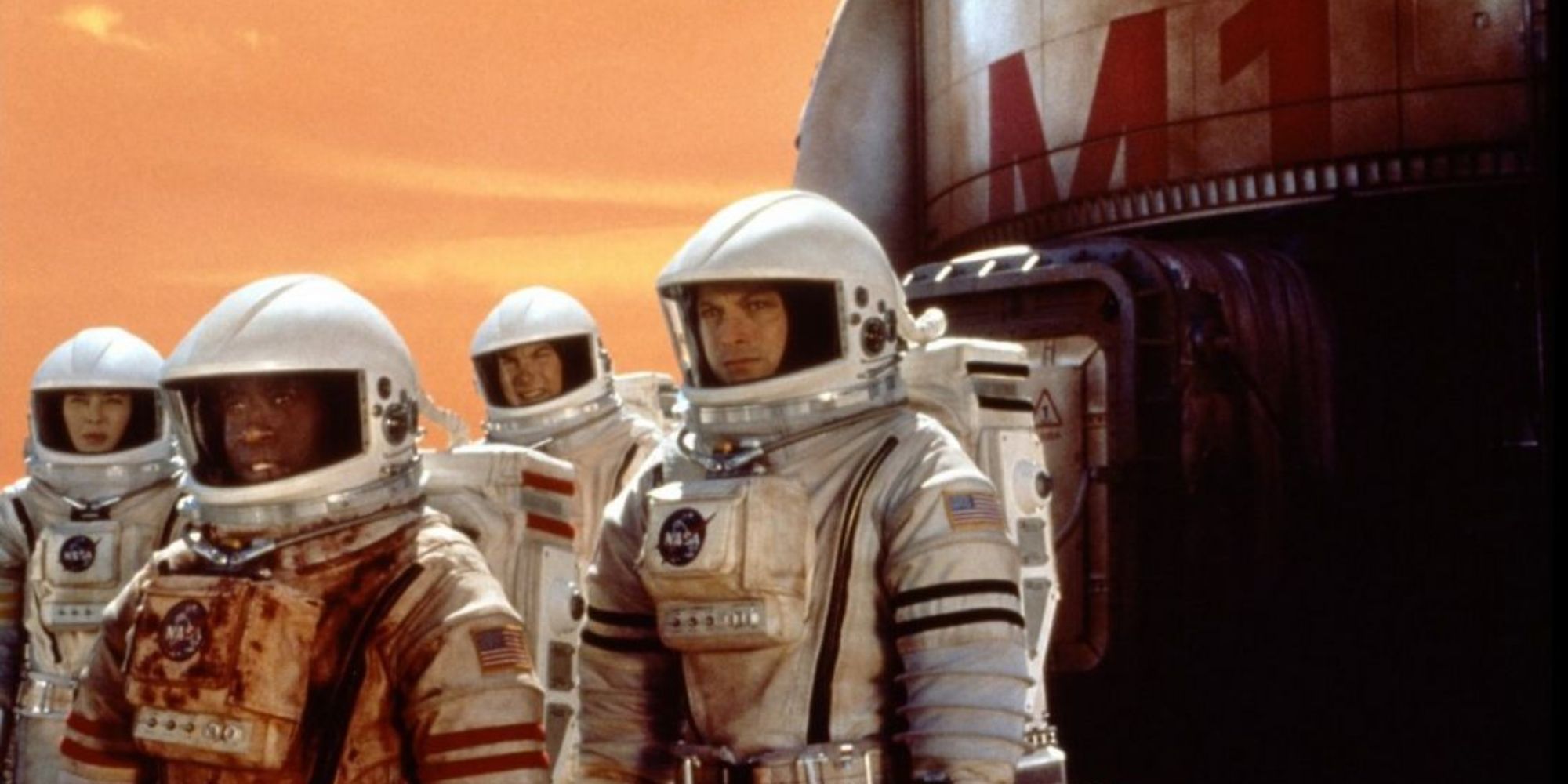  Mission to Mars characters in astronaut suits