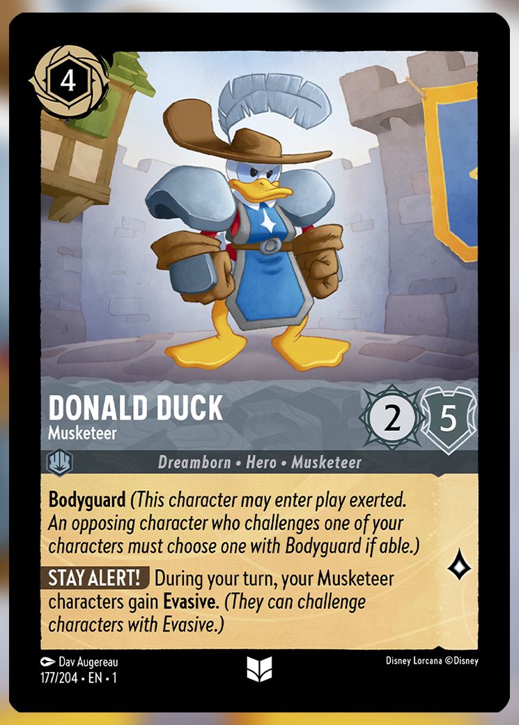 Donald Duck, Musketeer