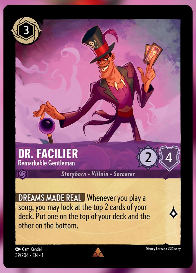 Dr. Facilier, Remarkable Gentleman