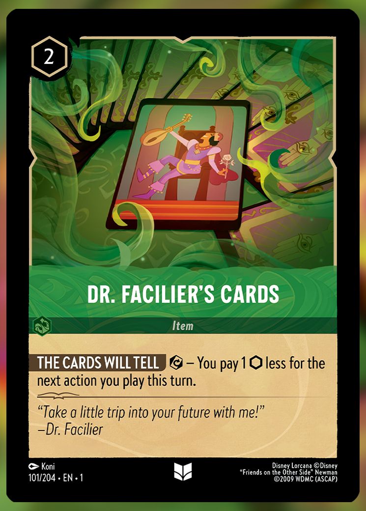 Dr. Facilier's Cards