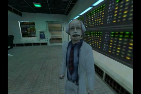 Half-Life scientist02 model, dubbed Einstein