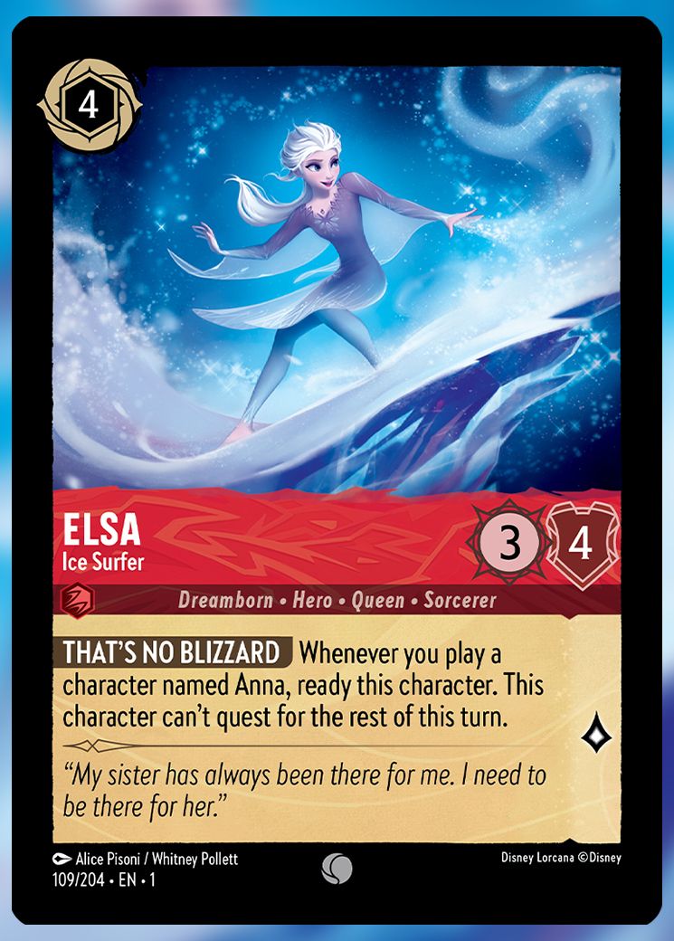 Elsa, Ice Surfer