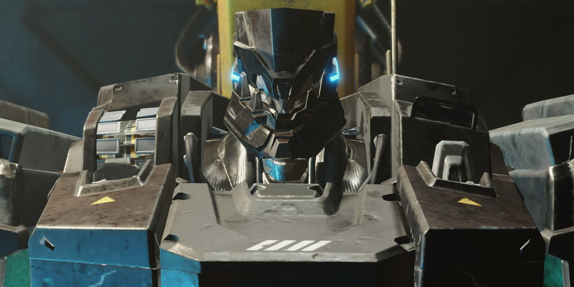 Exoprimal, Hyper detailed closeup of Krieger