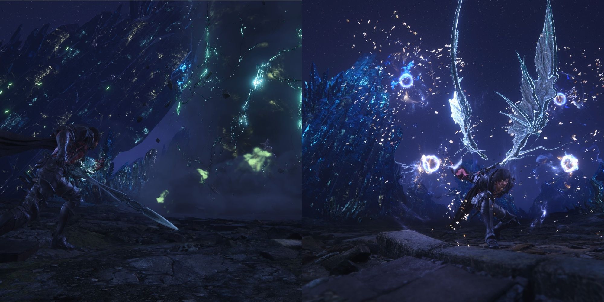 Final Fantasy 16 Aerial Blast and Impulse screenshots