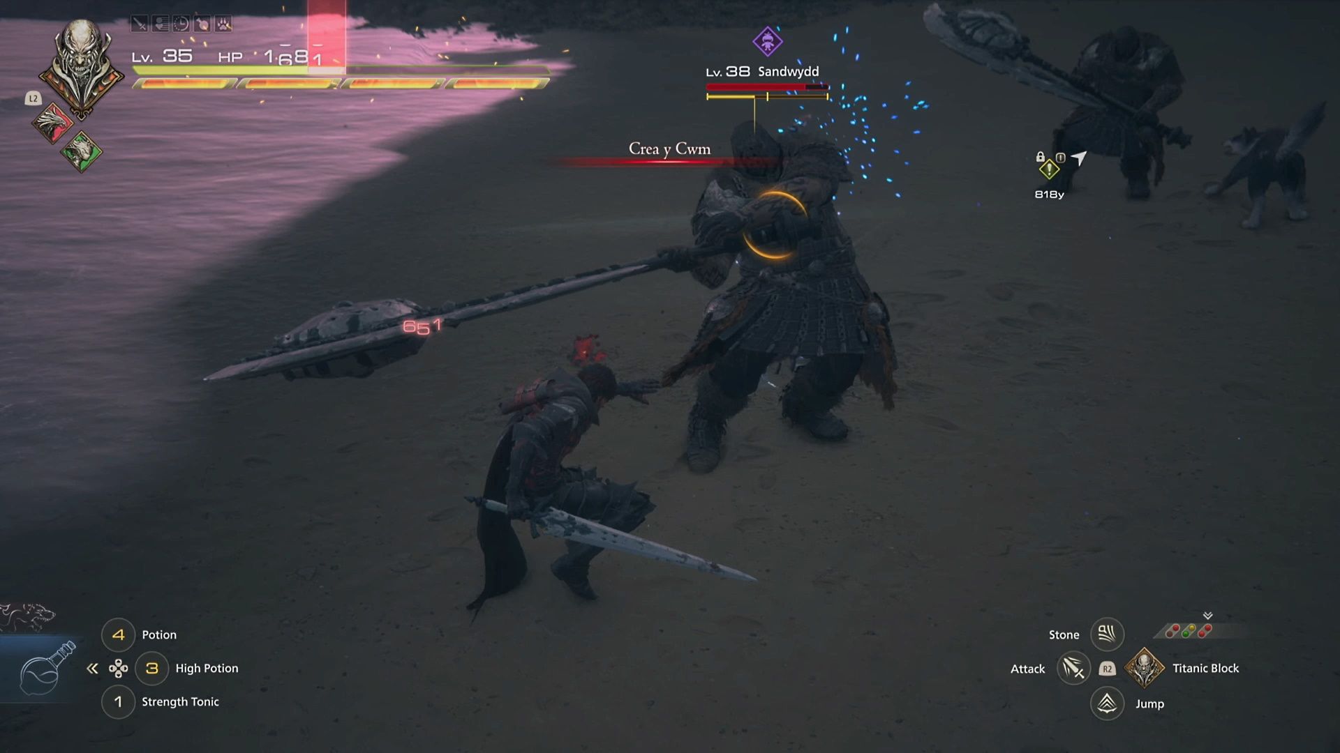 Final Fantasy 16, Mageth Brothers Hunt, Crae y Cwm attack