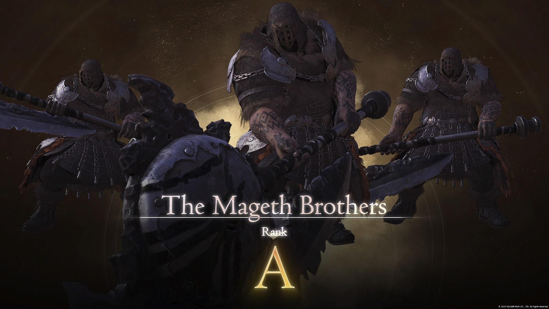 Final Fantasy 16, Mageth Brothers Hunt, Rank Screen