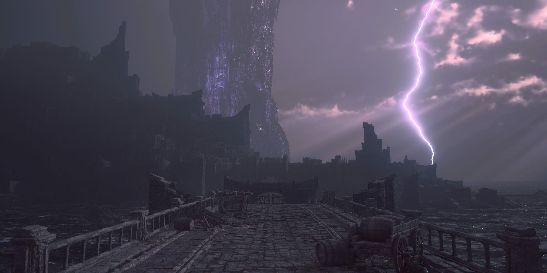Final Fantasy 16 - The bridge before Drake's Spine (cropped)