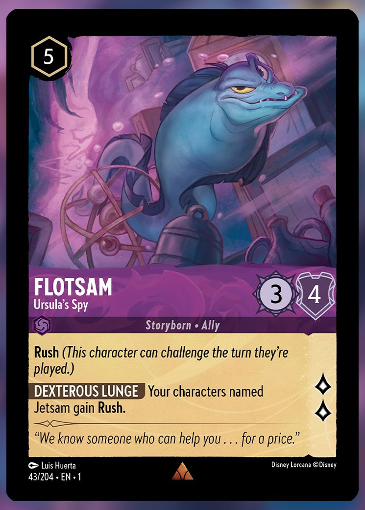 Flotsam, Ursula's Spy