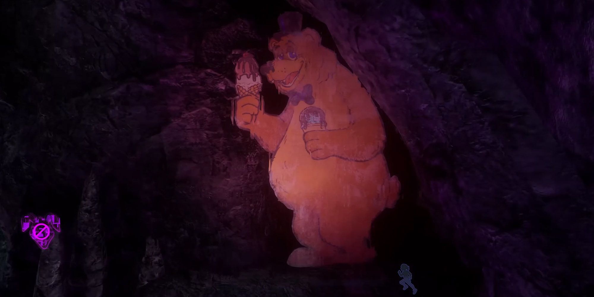 FNAF Ruin Cardboard cut out of Freddy