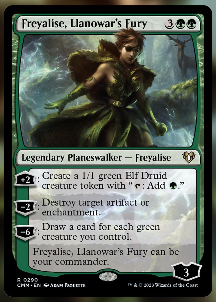 Freyalise, Llanowar's Fury 2