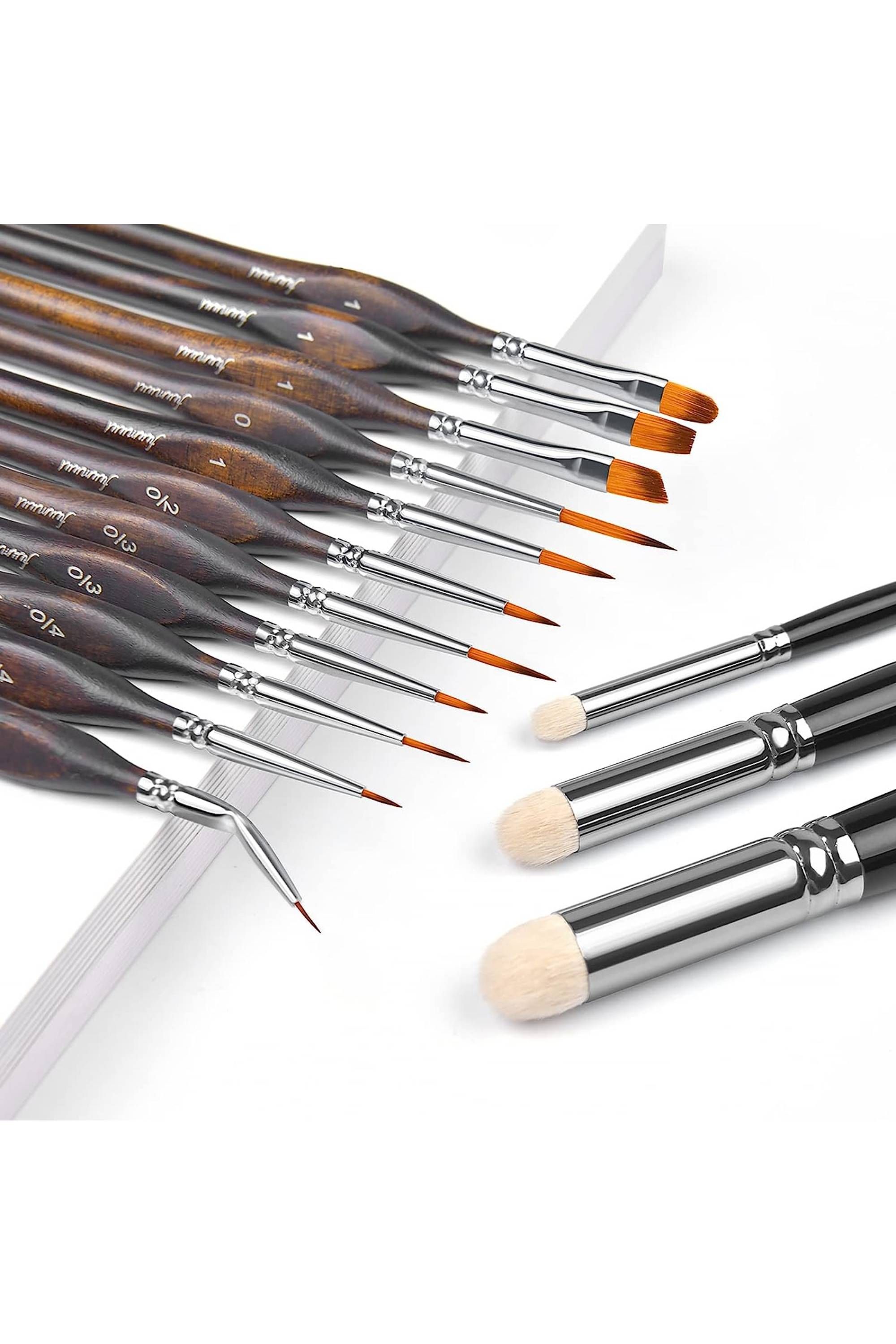Fuumuui Fine Detail Miniature Paint Brush Set