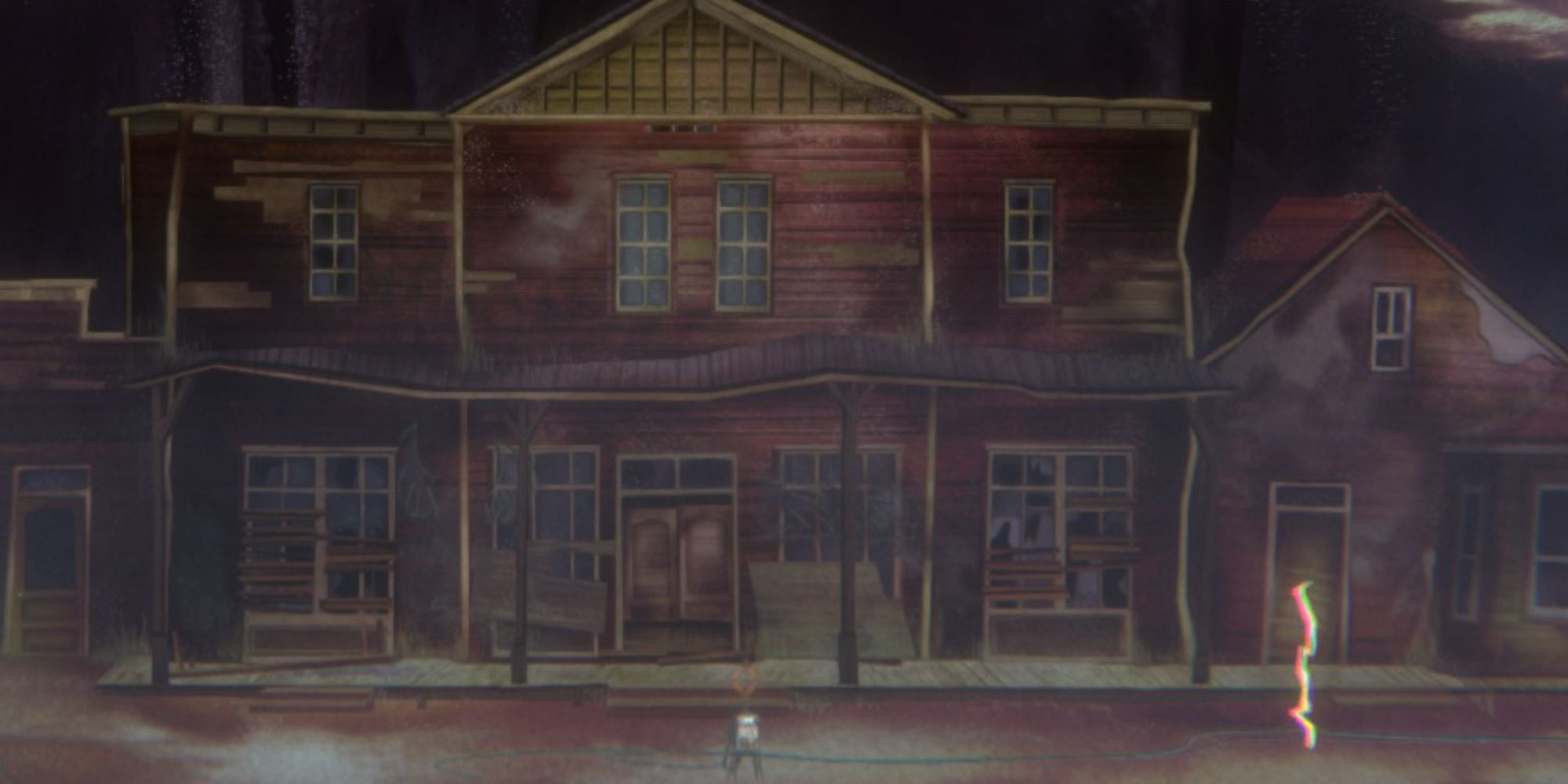 an EMF booster in the garland ghost town in oxenfree 2: lost signals