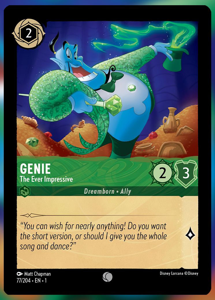Genie, the Ever Impressive