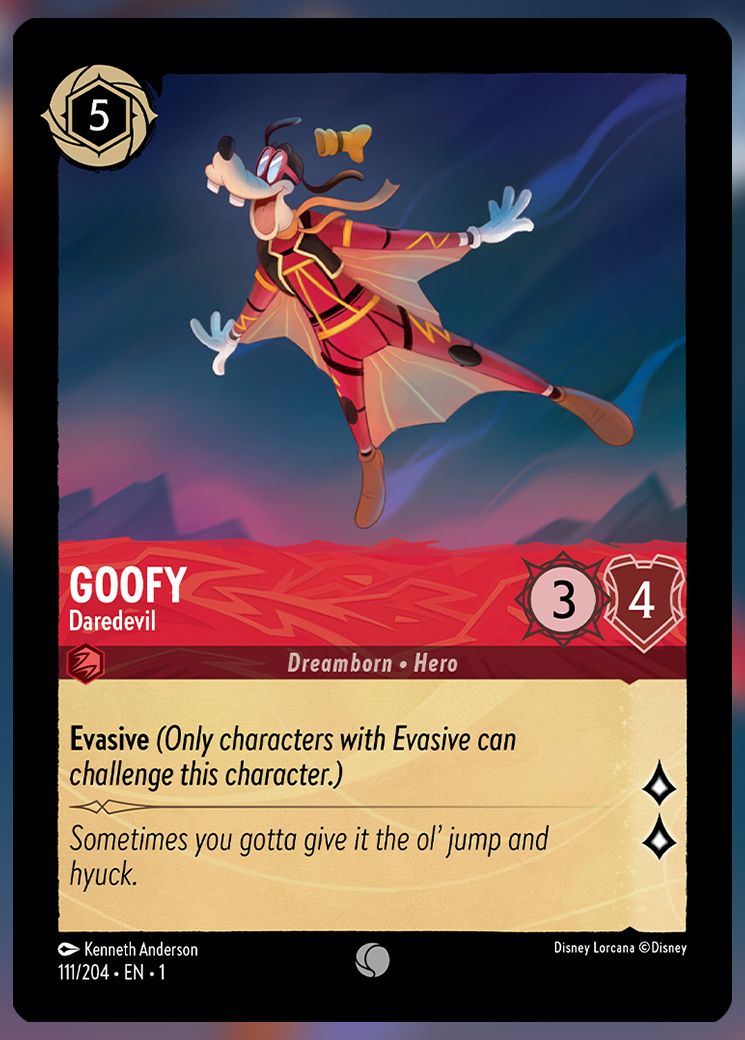 Goofy, Daredevi;