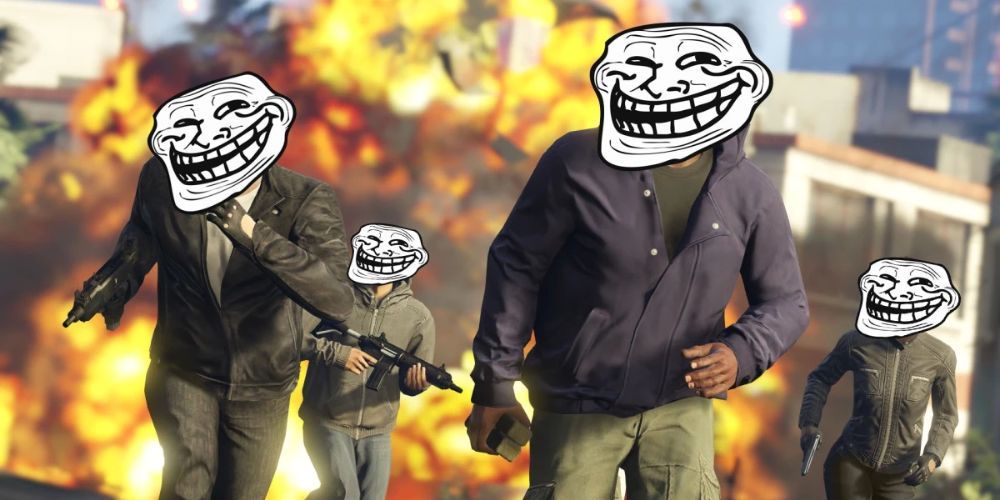 GTA Online trolls and hackers
