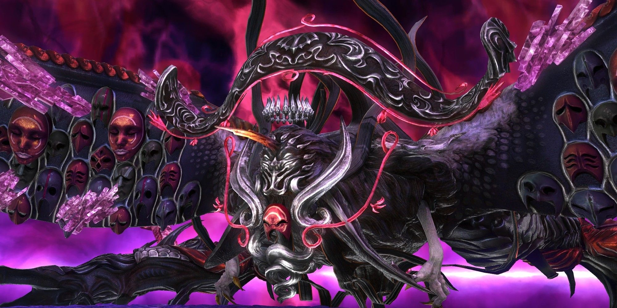 Hades in his final form in Final Fantasy 14