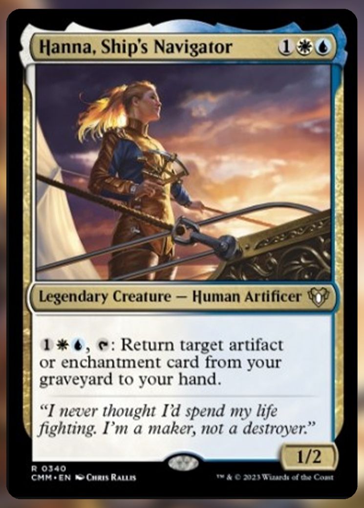 Hanna, Ship's Navigator