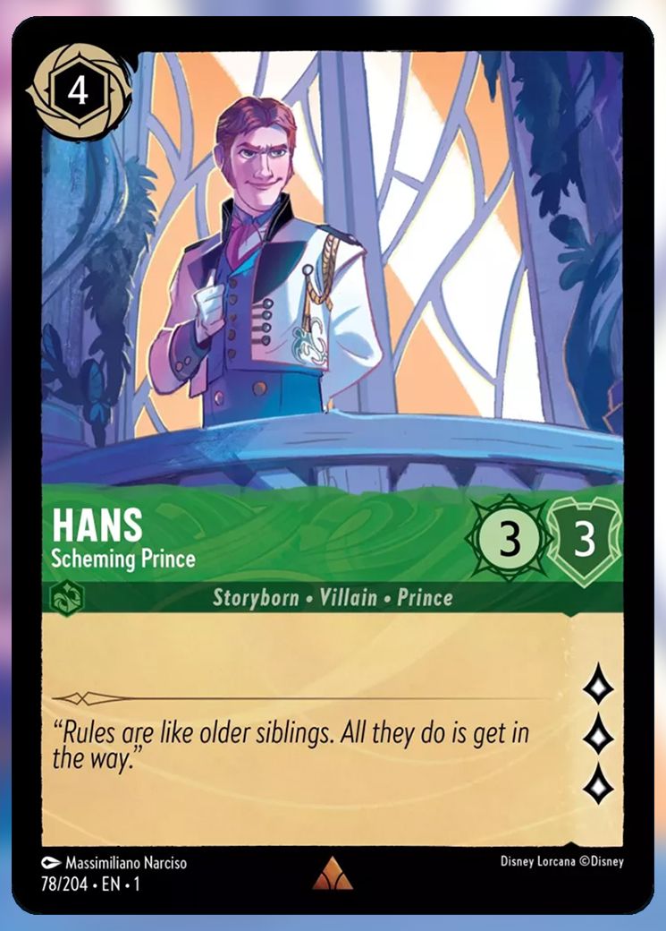 Hans, Scheming Prince