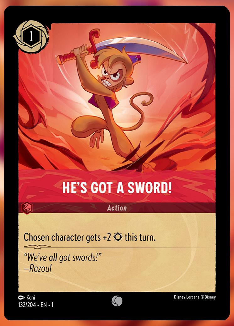 He's Got A Sword